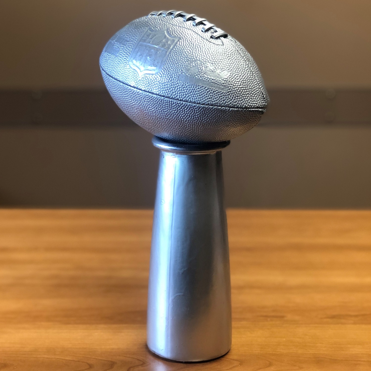DIY Lombardi Trophy - After Photo